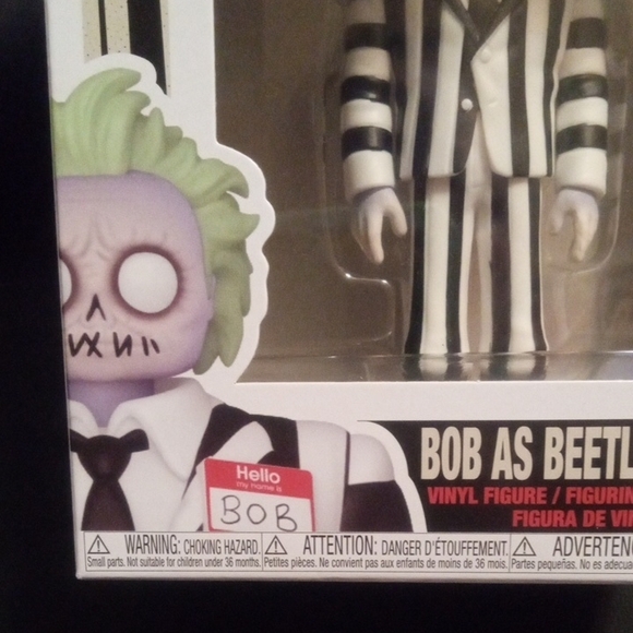 Funko Pop Bob as Beetlejuice with Green Hair - Picture 10 of 10